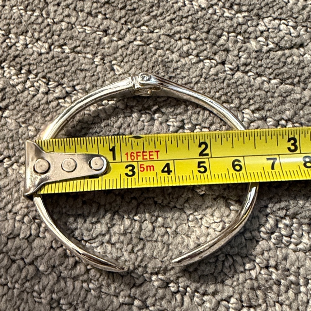 J Jill Silver Adjustable Cuff Bracelet - Picture 5 of 5